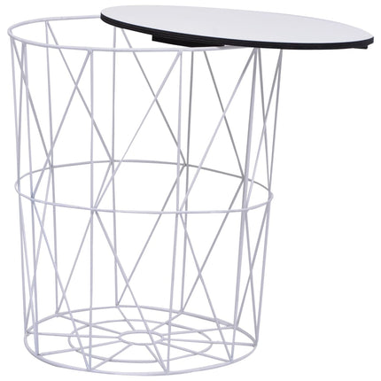 Soffbord 3 st vit