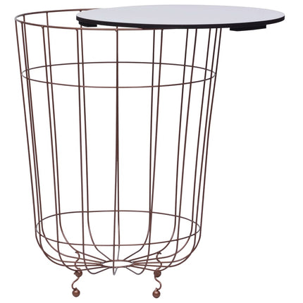 Soffbord guld Ø 40 cm