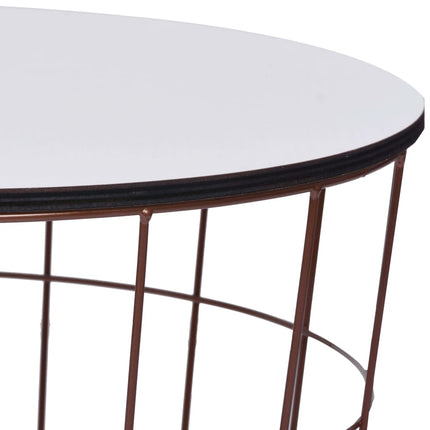 Soffbord guld Ø 40 cm