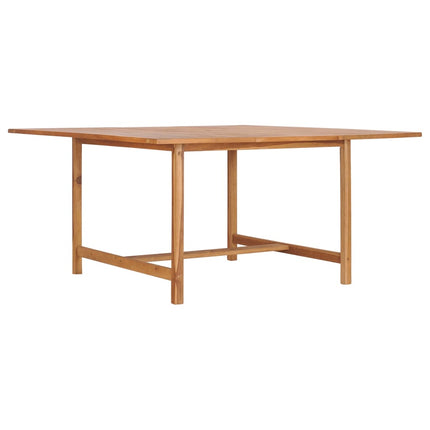 Trädgårdsbord 150x150x76 cm massiv teak
