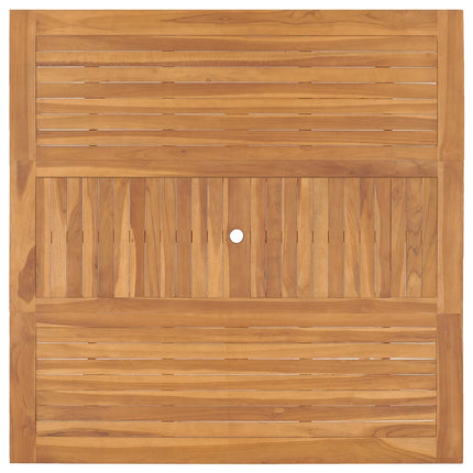 Trädgårdsbord 150x150x76 cm massiv teak