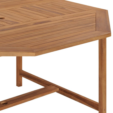 Trädgårdsbord 150x150x75 cm massiv teak