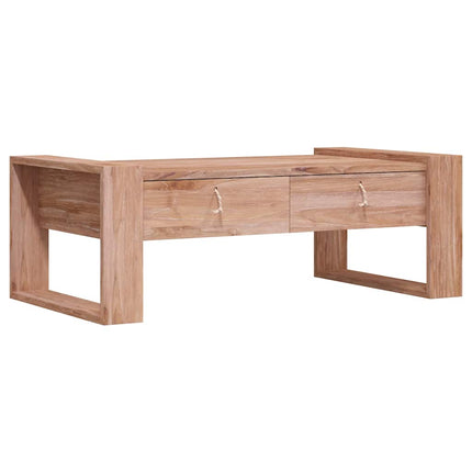 Soffbord 110x60x40 cm massiv teak