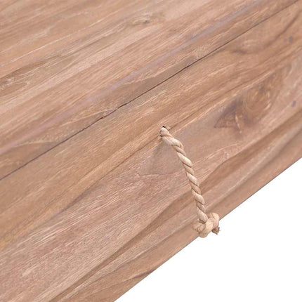 Soffbord 110x60x40 cm massiv teak