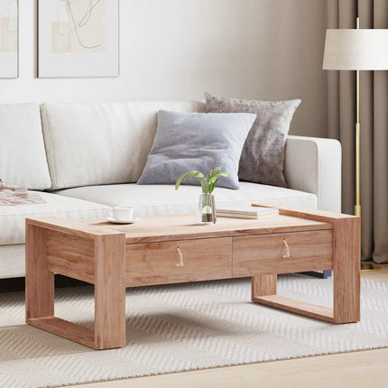 Soffbord 110x60x40 cm massiv teak