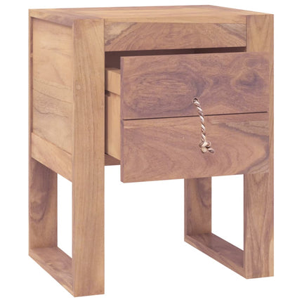 Sängbord 40x30x50 cm massiv teak