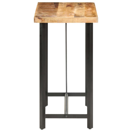 Barbord 120x58x107 cm grovt mangoträ