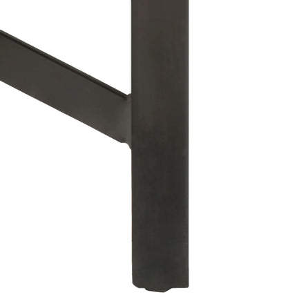 Barbord 120x58x107 cm grovt mangoträ