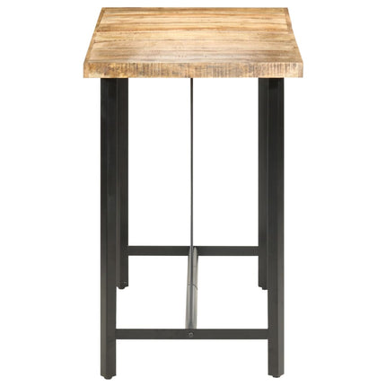 Barbord 150x70x107 cm grovt mangoträ