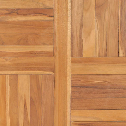 Bordsskiva i massiv teak rund 2,5 cm 90 cm
