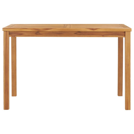 Trädgårdsbord 120x70x77 cm massiv teak