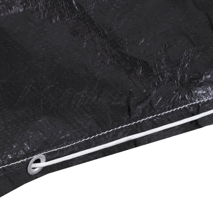 Överdrag för trädgårdsmöbler 6 öljetter 160x80x75 cm