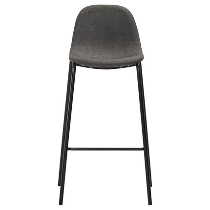 Bargrupp 3 delar tyg mörkgrå