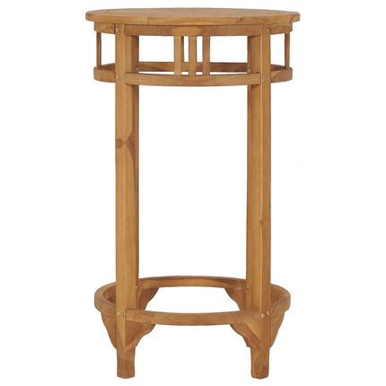 Barbord Ø 60 cm massiv teak