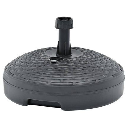 Parasollfot sand/vattenfylld 20 L antracit plastrotting