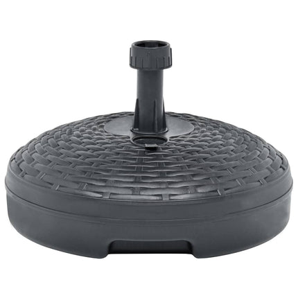 Parasollfot sand/vattenfylld 20 L antracit plastrotting