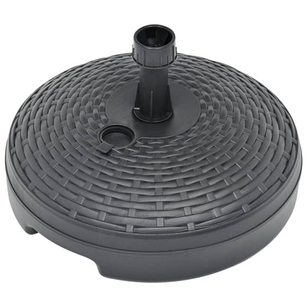 Parasollfot sand/vattenfylld 20 L antracit plastrotting