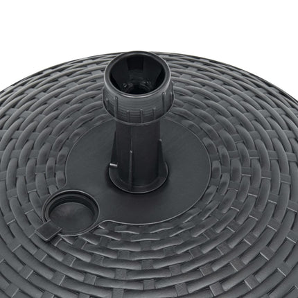 Parasollfot sand/vattenfylld 20 L antracit plastrotting