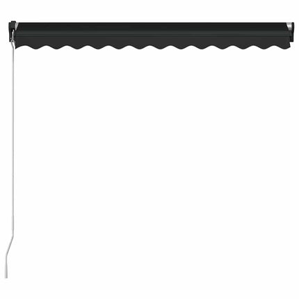 Markis manuellt infällbar med LED 300x250 cm antracit