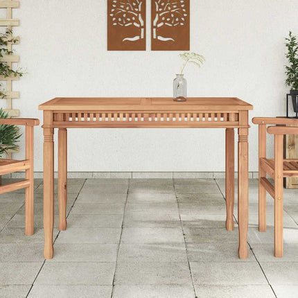 Trädgårdsbord 120x65x80 cm massiv teak