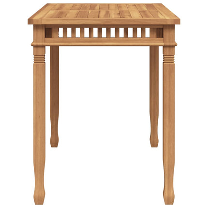 Trädgårdsbord 120x65x80 cm massiv teak