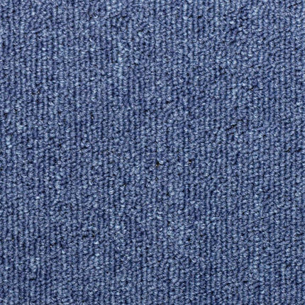 Trappmattor 15 st 65x21x4 cm blå rektangulär kant
