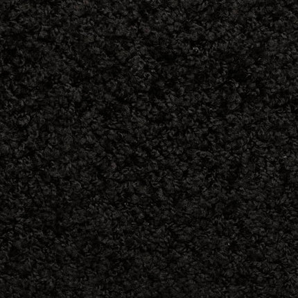 Trappmattor 15 st 65x21x4 cm svarta rektangulära kanter