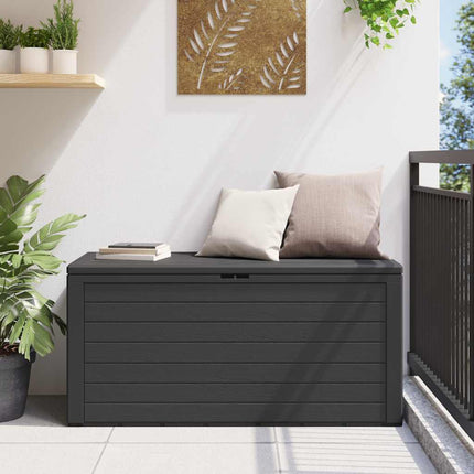 Dynbox antracit 116x44x55 cm