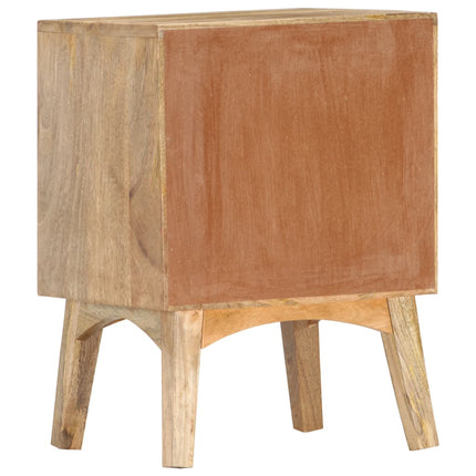 Sängbord 40x35x55 cm massivt mangoträ