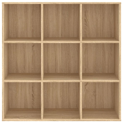 Bokhylla sonoma-ek 98x29x97,5 cm konstruerat trä