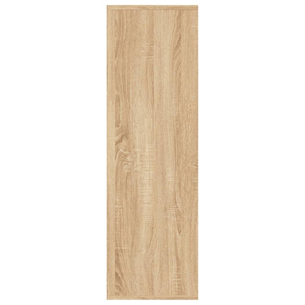 Bokhylla sonoma-ek 98x29x97,5 cm konstruerat trä