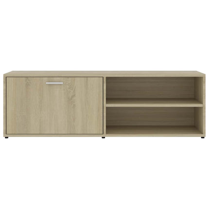 TV-bänk sonoma-ek 120x34x37 cm konstruerat trä