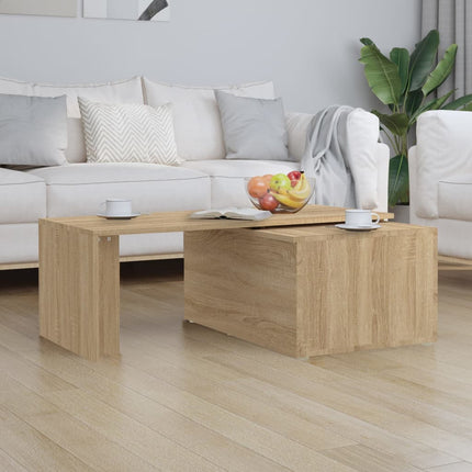Soffbord sonoma-ek 150x50x35 cm konstruerat trä