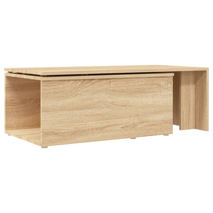 Soffbord sonoma-ek 150x50x35 cm konstruerat trä