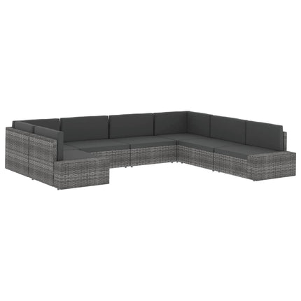 Modulsoffa 2-sits konstrotting brun