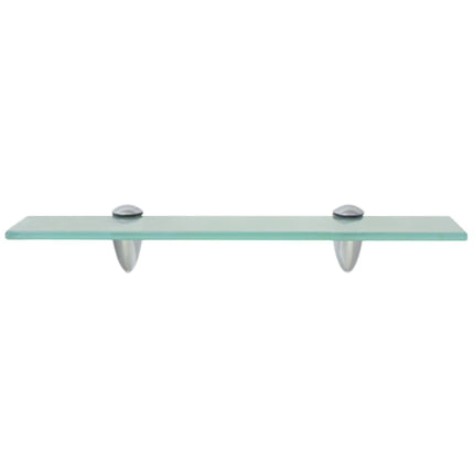 Svävande hyllor 2 st glas 40x10 cm 8 mm