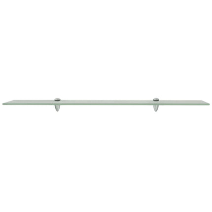 Svävande hyllor 2 st glas 90x20 cm 8 mm