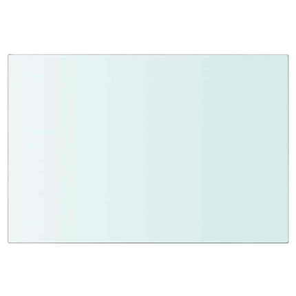 Hyllplan 2 st glas genomskinlig 20x25 cm