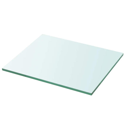 Hyllplan 2 st glas genomskinlig 30x20 cm