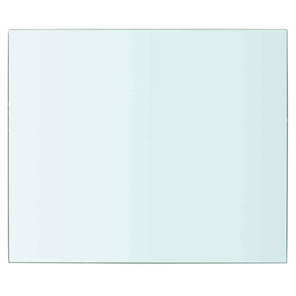 Hyllplan 2 st glas genomskinlig 30x20 cm