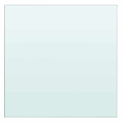 Hyllplan 2 st glas genomskinlig 30x25 cm