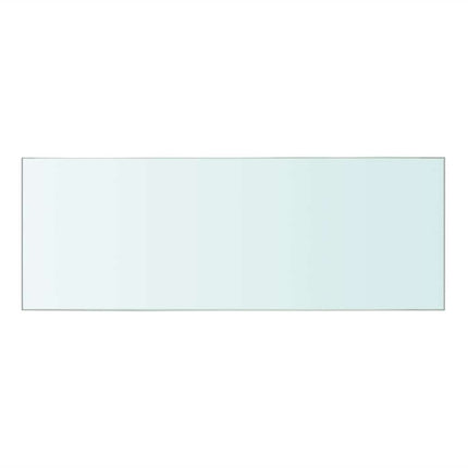 Hyllplan 2 st glas genomskinlig 40x12 cm