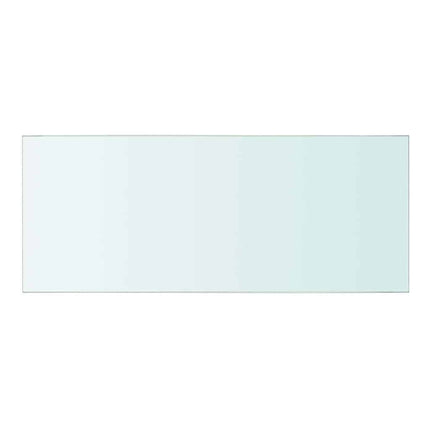 Hyllplan 2 st glas genomskinlig 50x20 cm