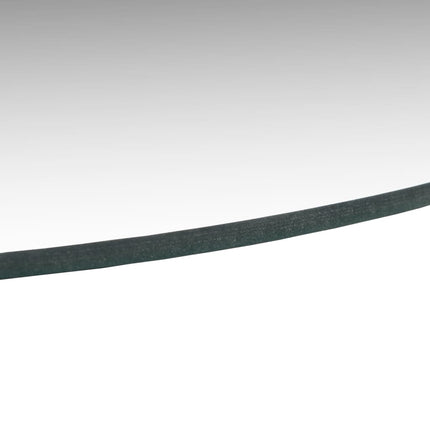 Väggspeglar 2 st 50 cm rund glas