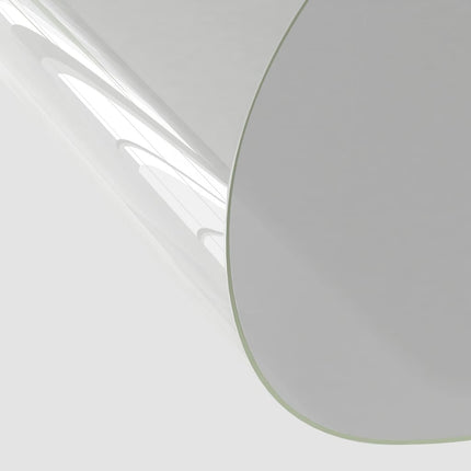 Bordsskydd genomskinligt Ø 100 cm 1,6 mm PVC