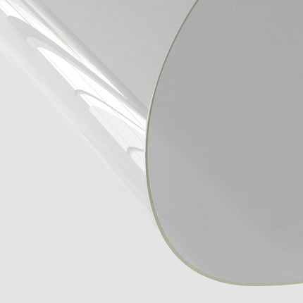 Bordsskydd genomskinligt Ø 110 cm 1,6 mm PVC