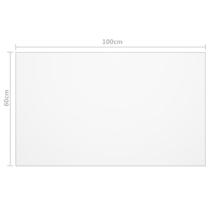Bordsskydd matt 100x60 cm 1,6 mm PVC