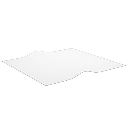 Bordsskydd genomskinligt 90x90 cm 1,6 mm PVC