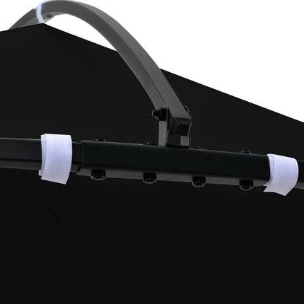 Paviljong 300x290 cm antracit rund