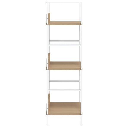 Bokhylla 3 hyllor ek 60x27,6x90,5 cm konstruerat trä
